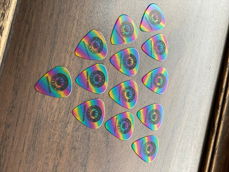 The Rex Rainbow Guitar Picks