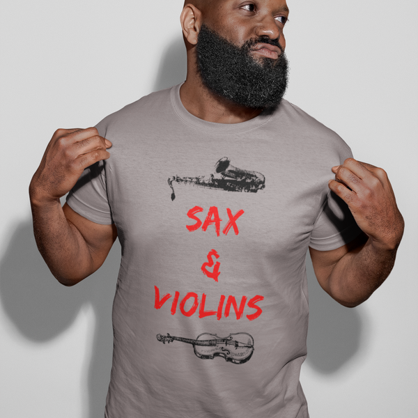 Sax & Violins T-Shirt – The Rex